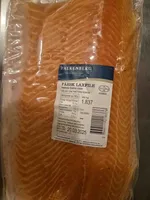 Färsk laxfile