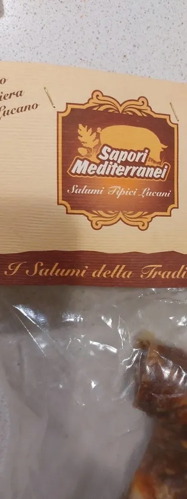 Salsiccia stagionata dolce