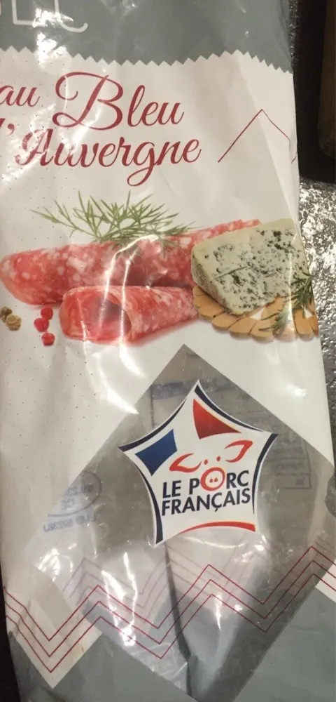 Saucisson sec au bleu d'auvergne