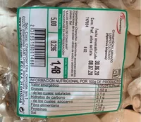 Champiñón laminado