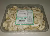Champiñón laminado limpio cultivado