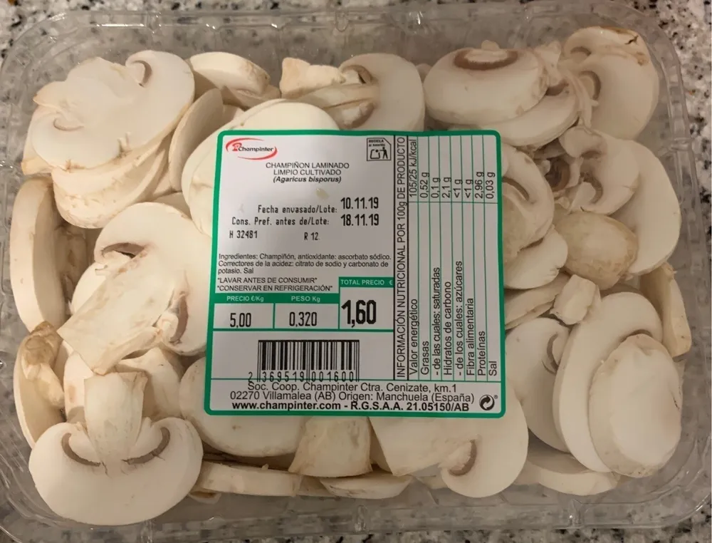 Campiñon laminado