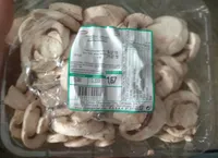 Champiñon laminado limpio cultivado