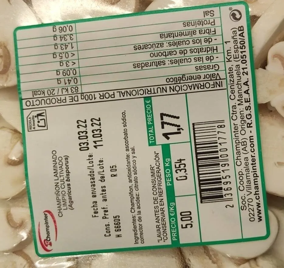 Champiñones