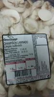 Champiñón laminado limpio cultivado