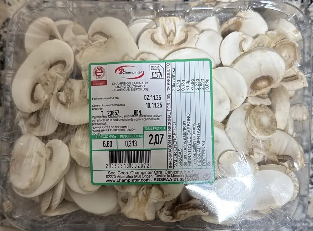 Champiñon Laminado