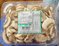 Champiñon laminado limpio cultivado