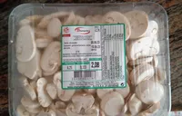 Champiñón laminado limpio cultivado