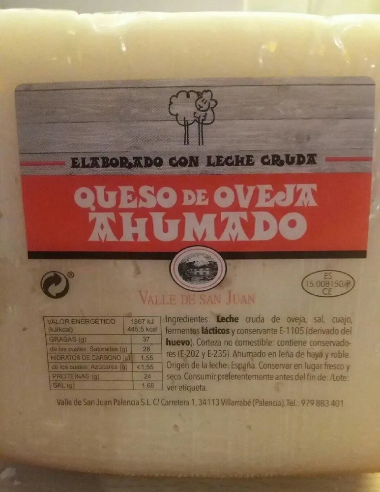 Queso de oveja ahumado