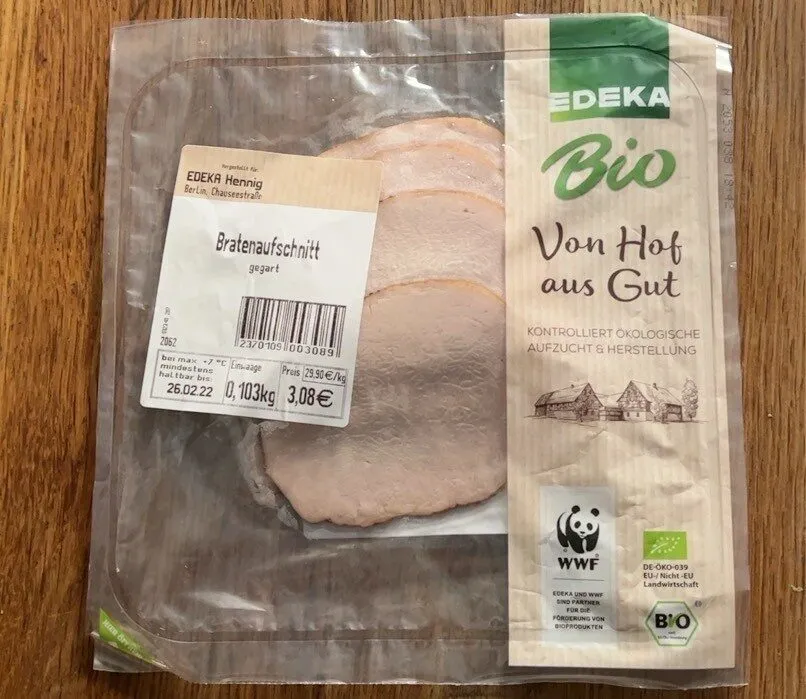 Bratenaufschnitt