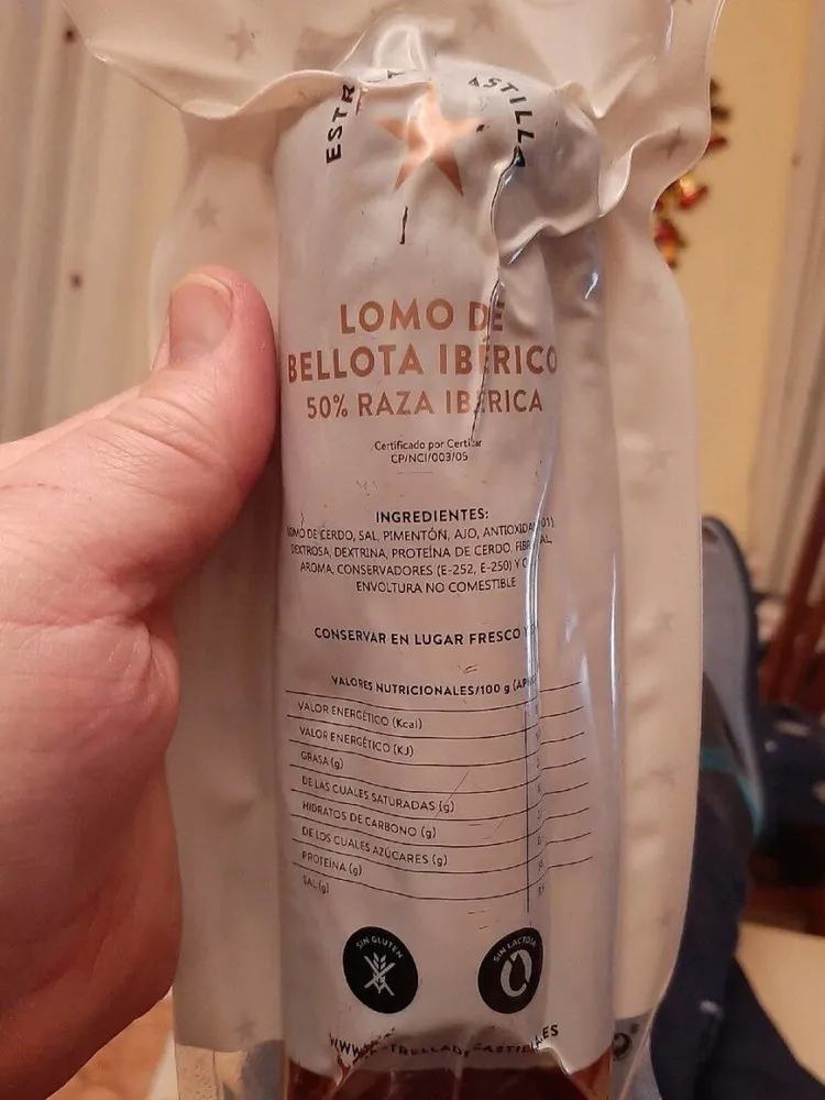 Lomo de bellota ibérico
