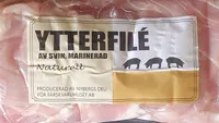 Ytrefilet av svin marinert