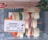 Cheesegrill-Spieß