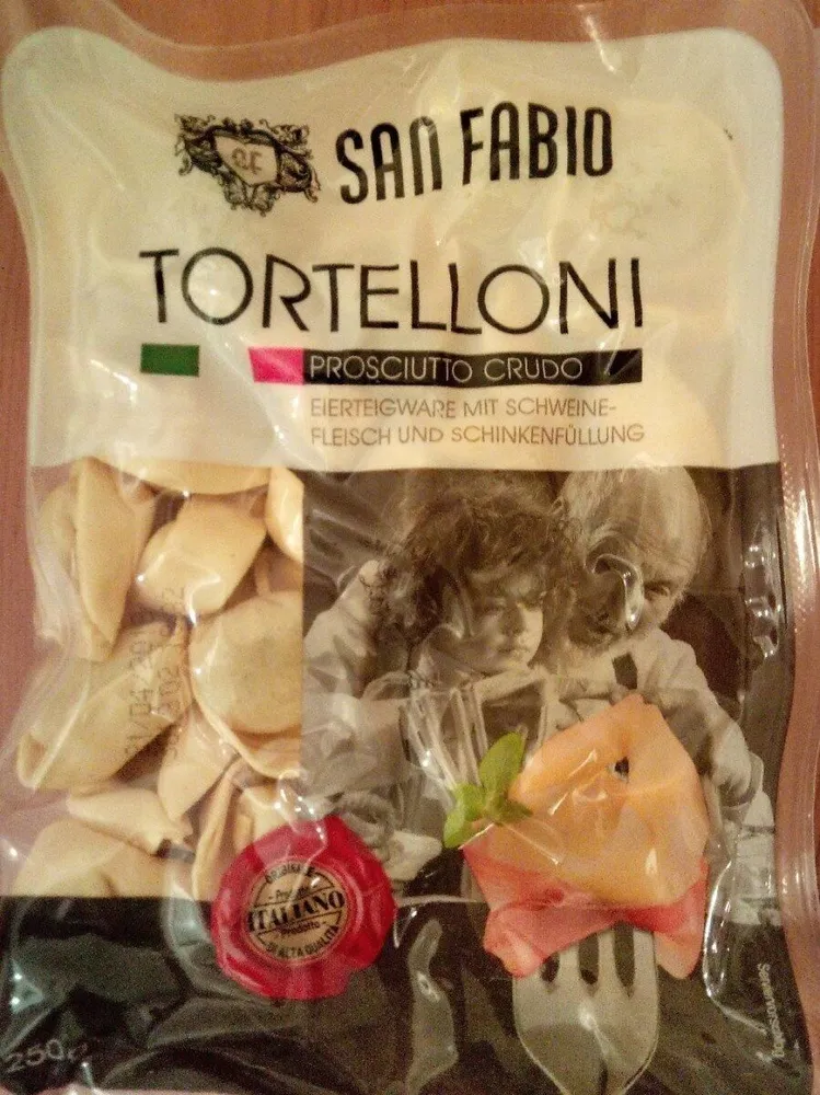 San Fabio Tortelloni Prosciutto Crudo