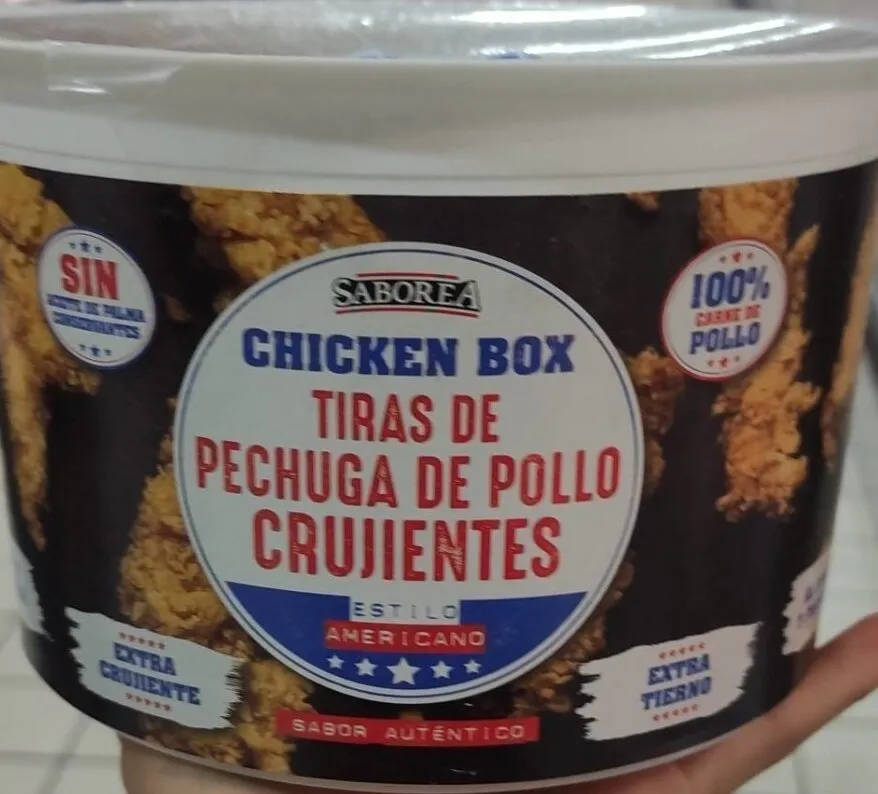 Chicken Box Tiras de Pechuga Crujientes