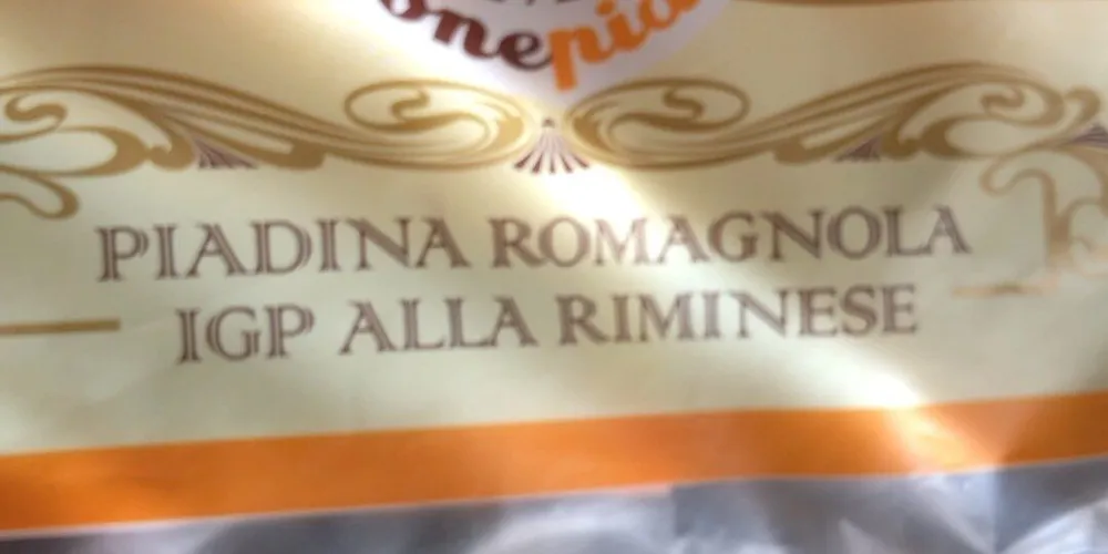 piadina romagnola igp alla riminese