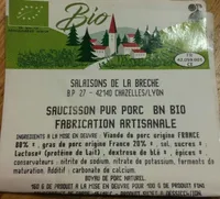 Saucisson pur porc