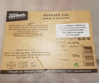Merguez x24 (Bœuf & Mouton)