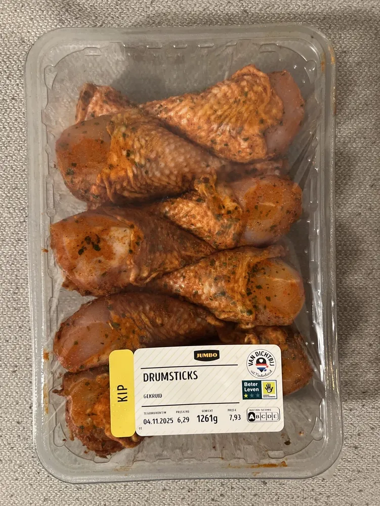 Drumsticks Gekruid