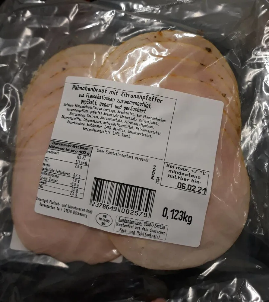 Hähnchenbrust mit Zitronenpfeffer