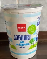 Yogurt mild aus Magermilch leicht