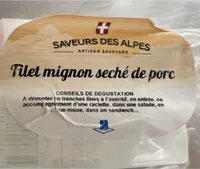 Filet mignon de porc seché