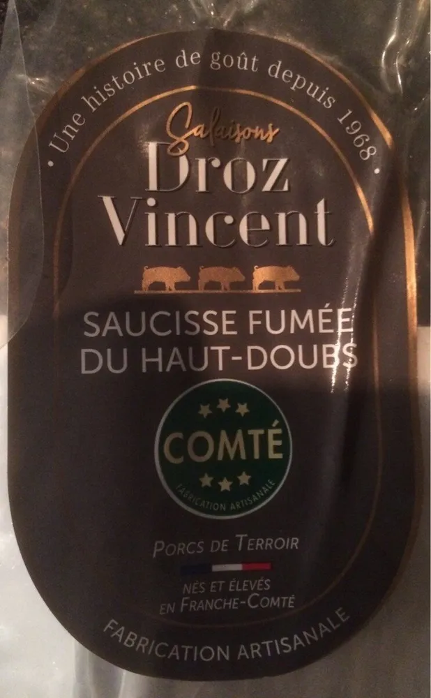 Saucisse au comte
