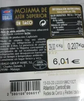 Mojama de atún