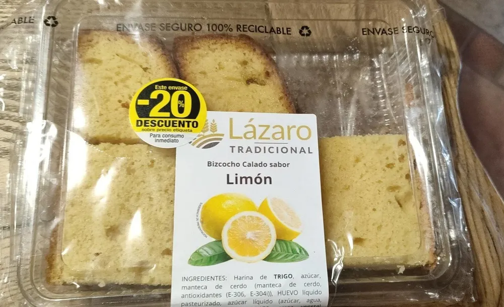 Bizcochos limón