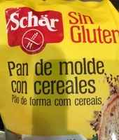 pan de molde con cereales sin gluten