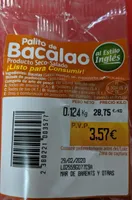 Palito bacalao