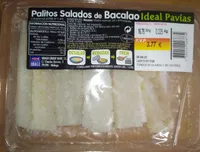 Palitos salados de bacalao