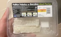 Palitos salados de bacalao