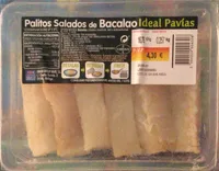 Palitos Salados de Bacalao