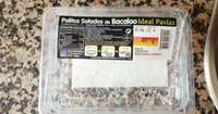 Palitos salados de bacalao