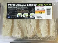 Palitos salados de bacalao