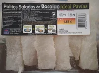 Palitos salados de bacalao