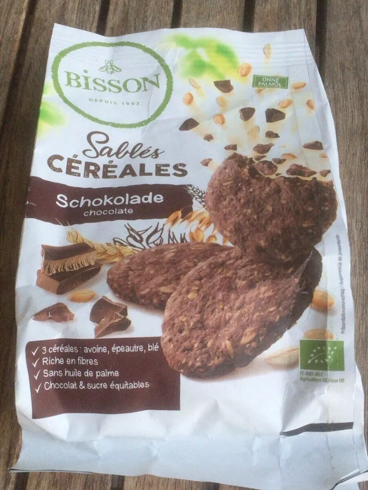 Sables cereales schokolade