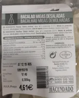 Bacalao migas desaladas