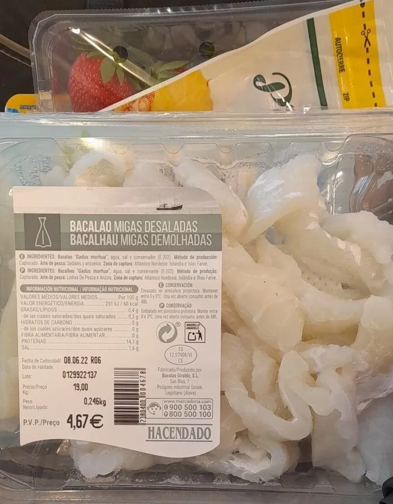 Bacalao desalado