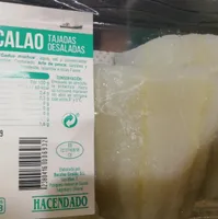 Bacalao tajadas desaladas
