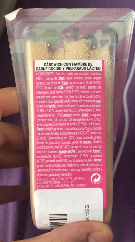 sandwich mixto
