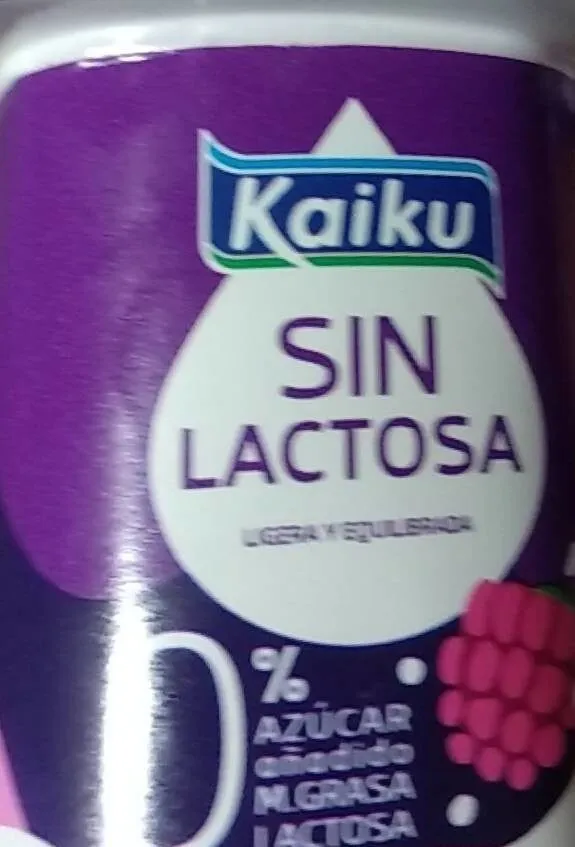 Yogur desnatado con frambuesa