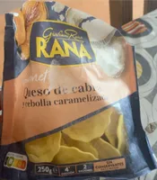 Queso de cabra y cebolla caramelizada