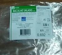 Bacalao salado hoja