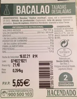 Bacalao desalado