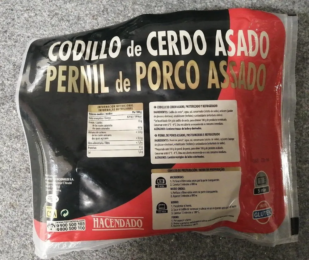codillo de cerdo