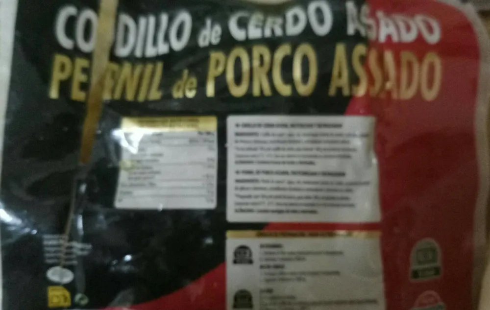 Codillo de cerdo asado