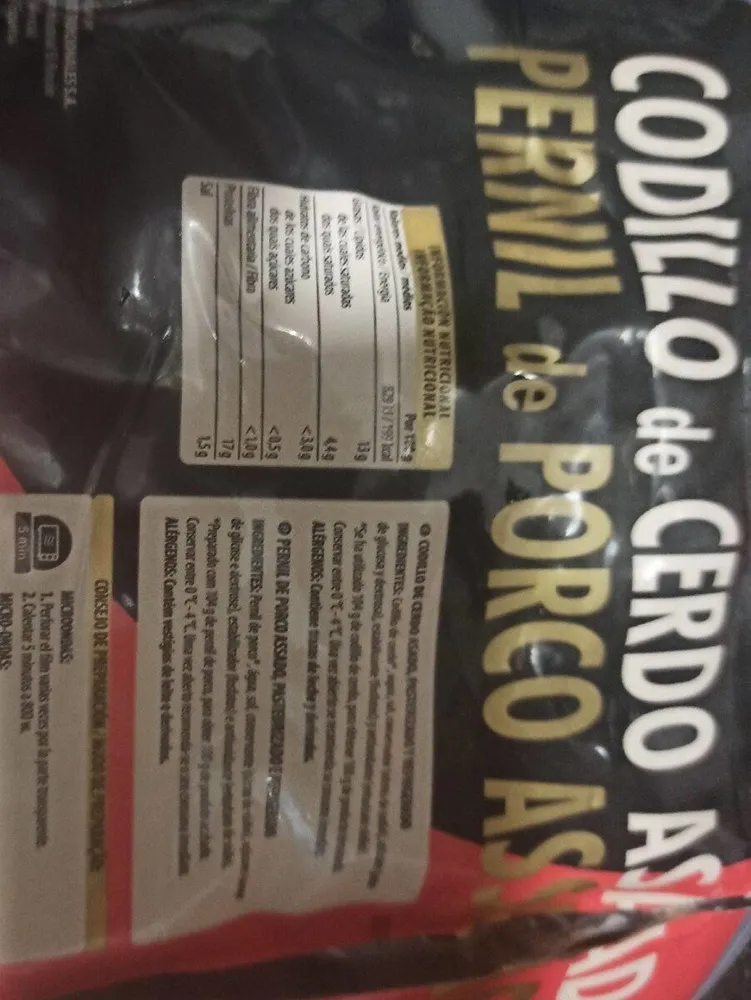Codillo de cerdo asado