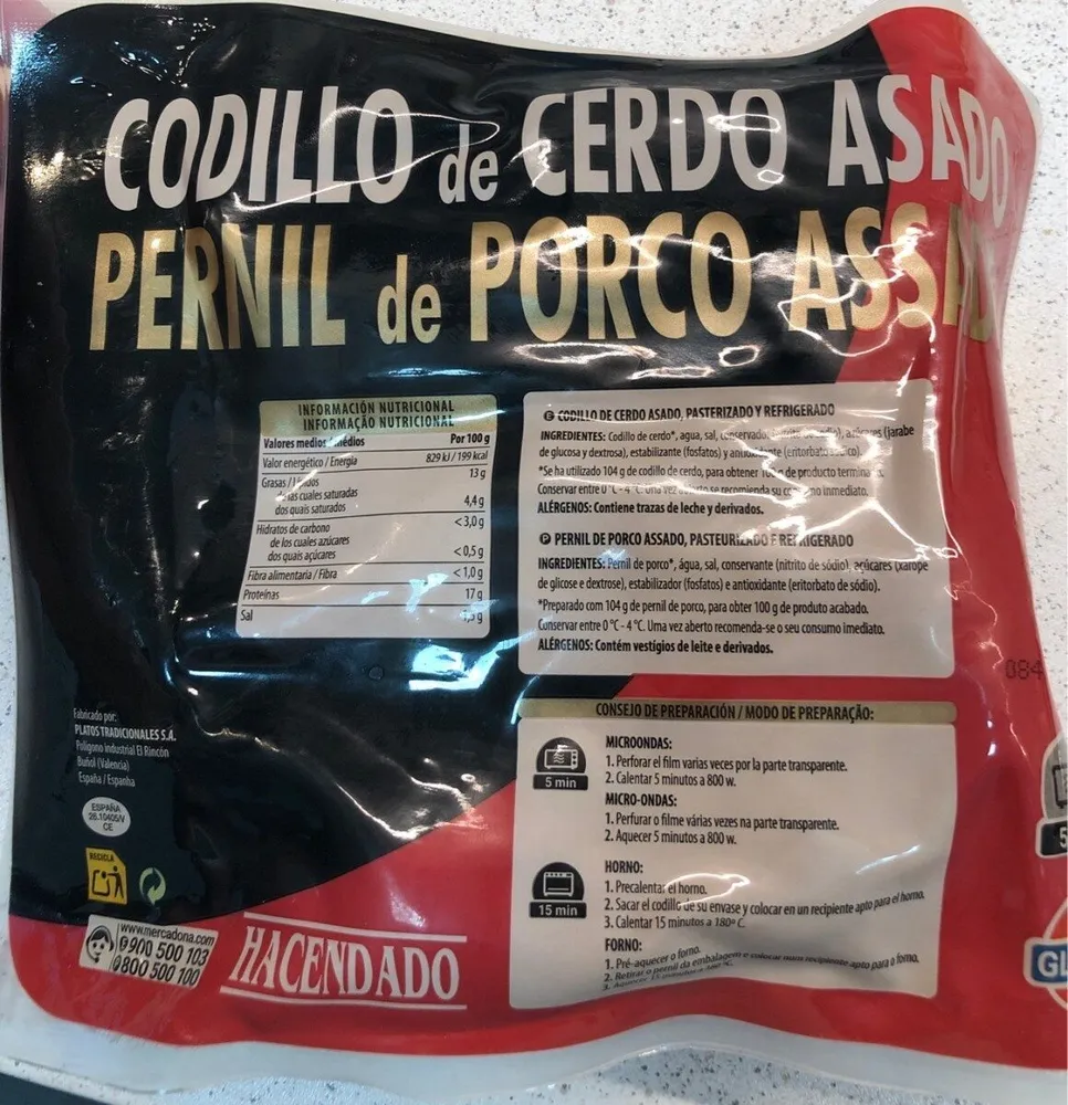 Codillo de Cerdo Asado